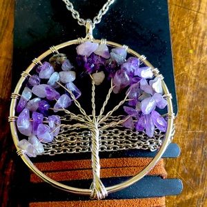 🍀Amethyst Tree of Life Necklace